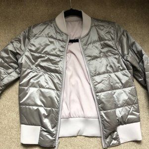 Lululemon Non-Stop Bomber Reversible in GREY**